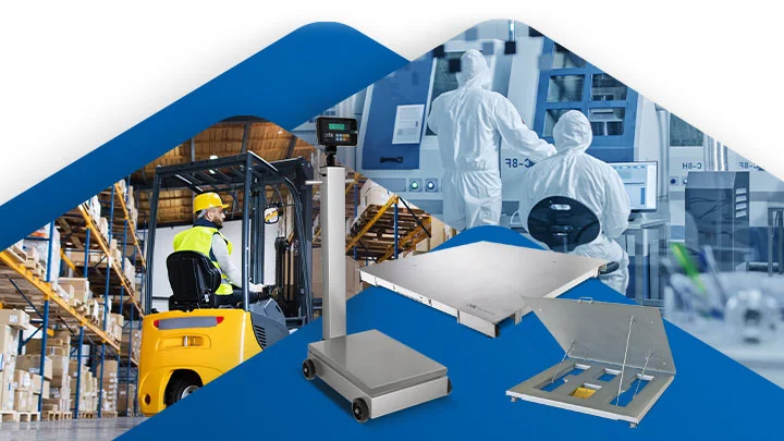 Balanças industriais plataforma