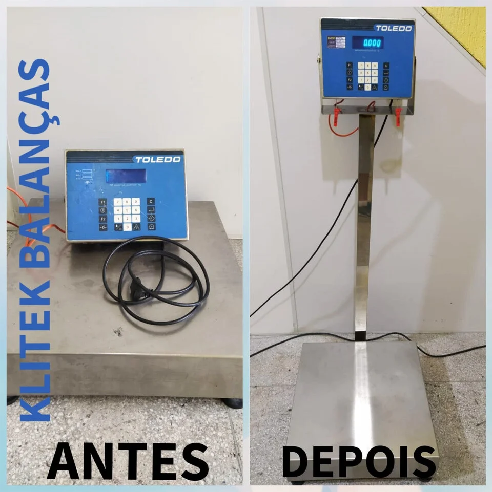 Manutenção de balanças digitais